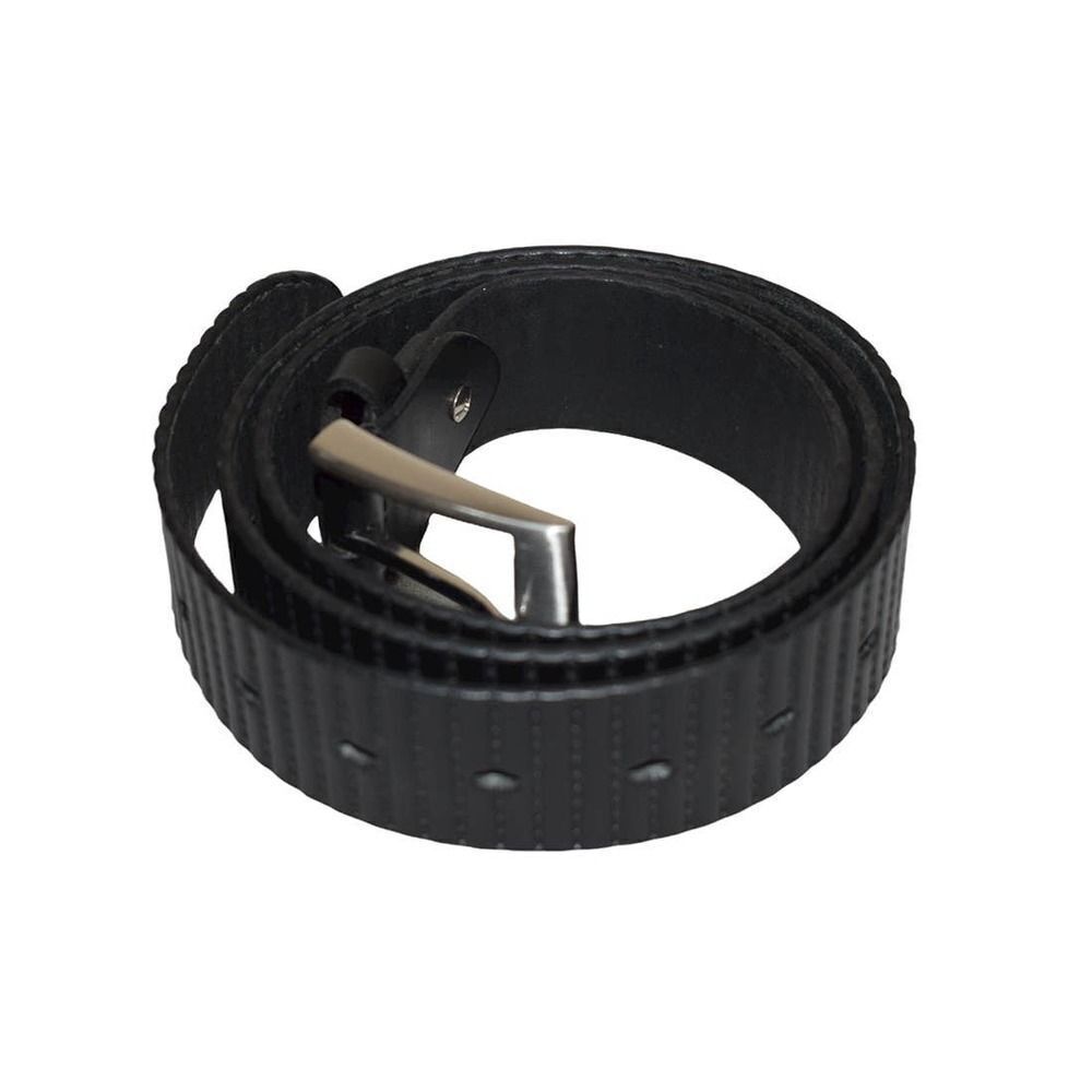 New Genuine Leather Men's black belt